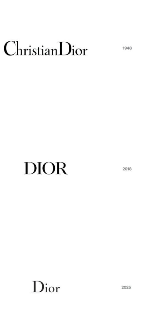 La evolución de los logos de moda: de la herencia al minimalismo